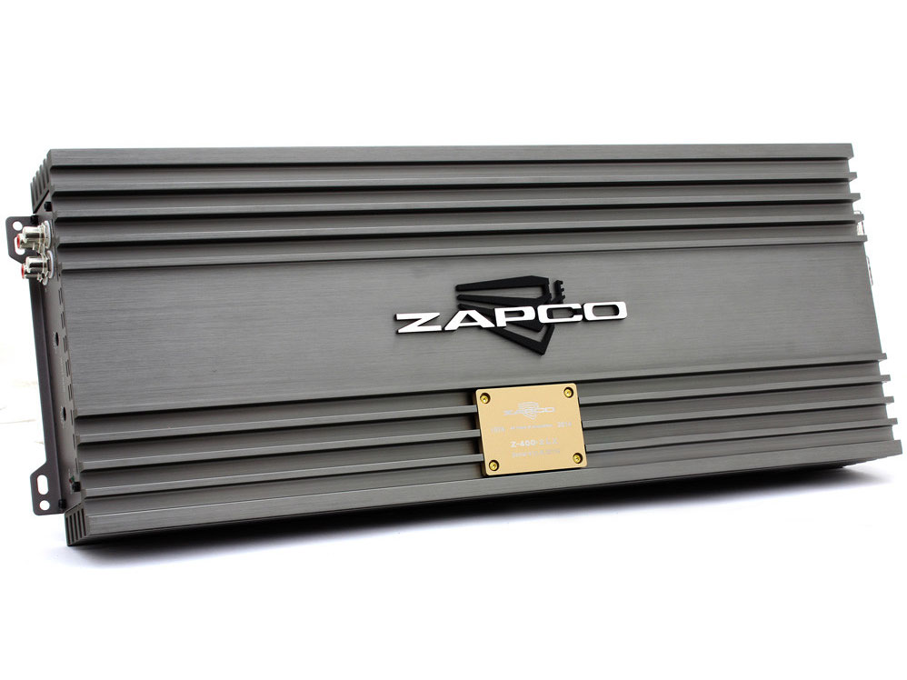 Zapco Z-400.2 LX 2-Ch Class AB Bridgeable 12V Amplifier