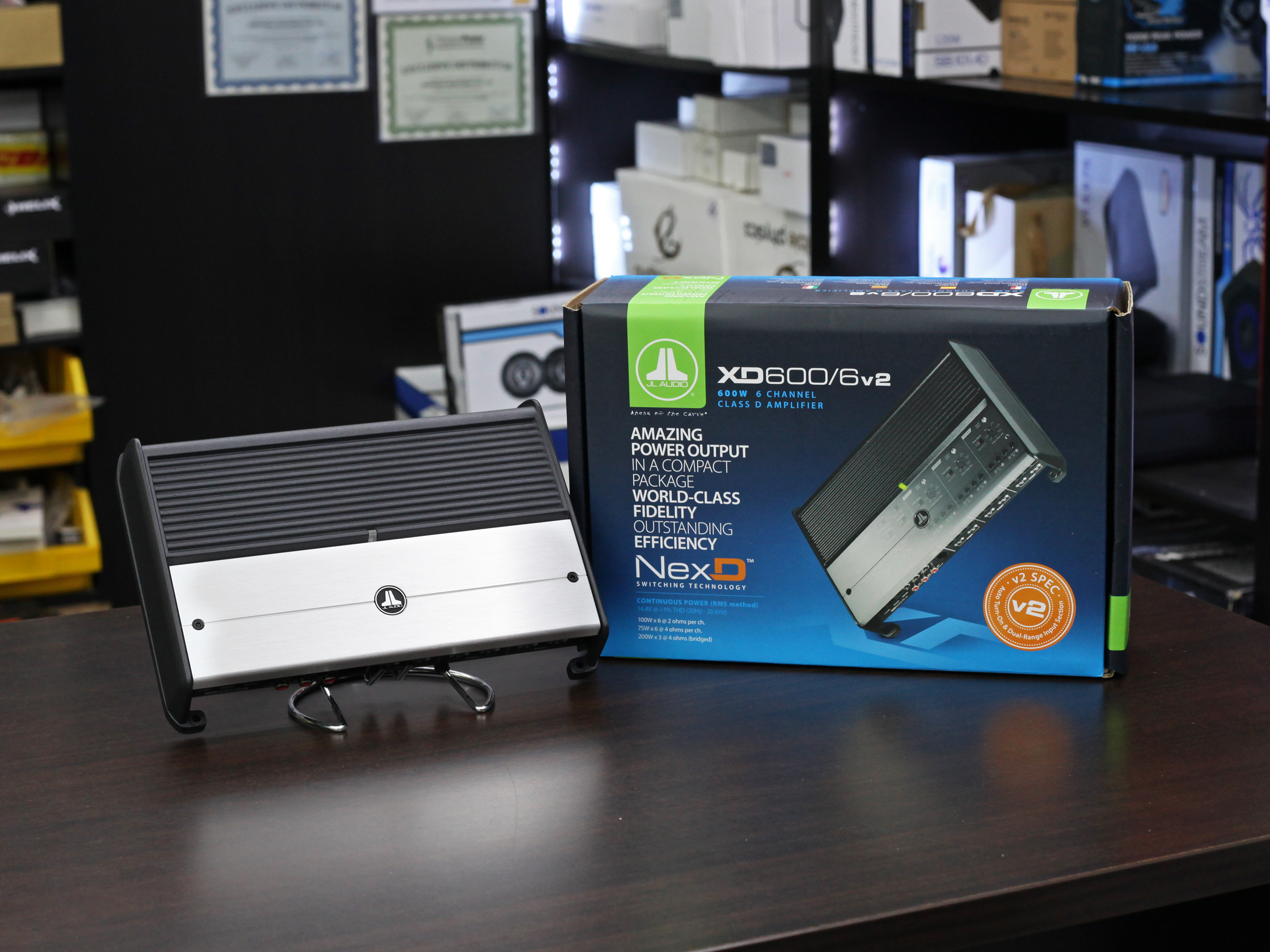 JL Audio XD600/6v2 6 Ch Class D 600 W FullRange Amplifier SingTrade